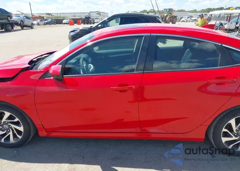 2018 Honda Civic Ex from USA, damaged, VIN 2HGFC2F74JH541746